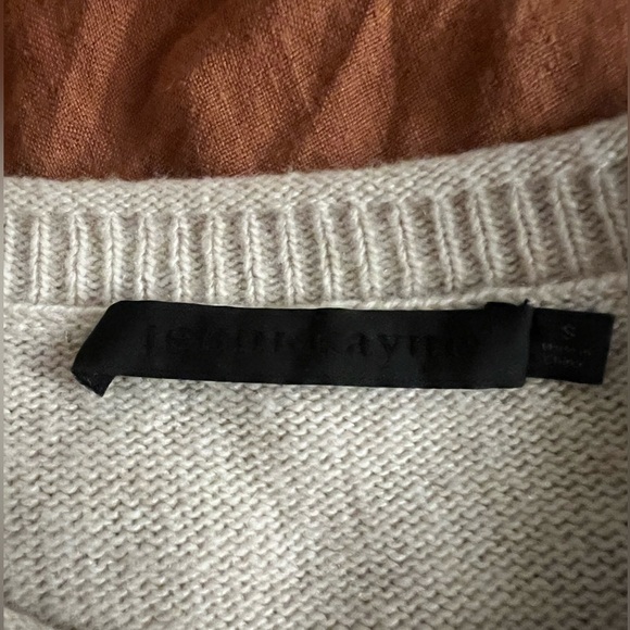 Jenni Kayne Everyday Sweater in Oatmeal, size S - Picture 7 of 8